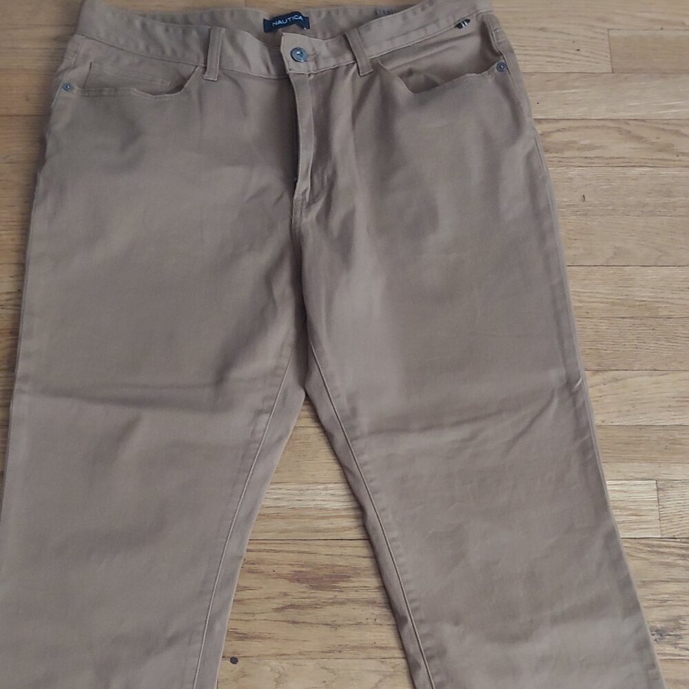 Nautical casual pants